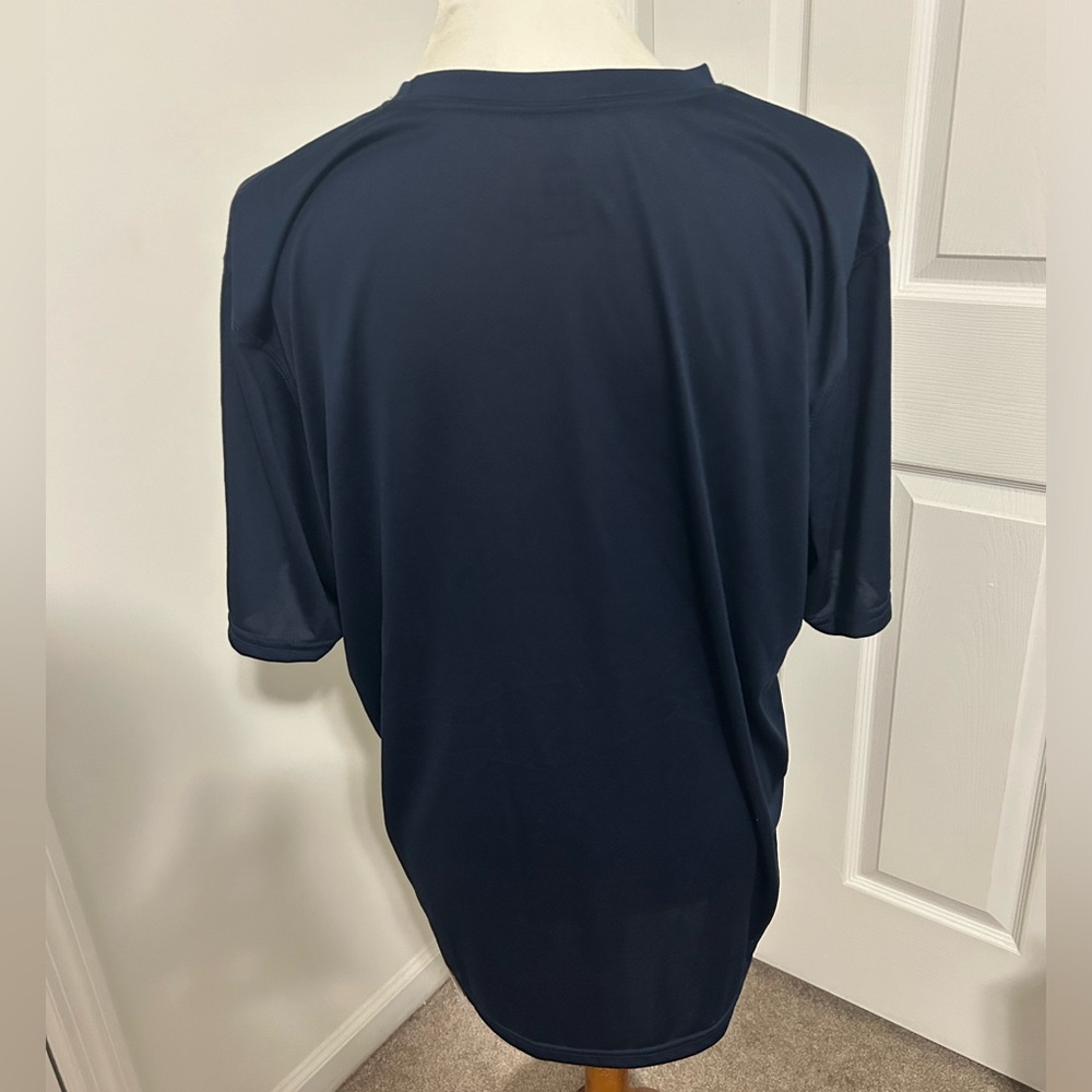 Adidas Blue Short Sleeve Dri-Fit Tee - Picture 2 of 4